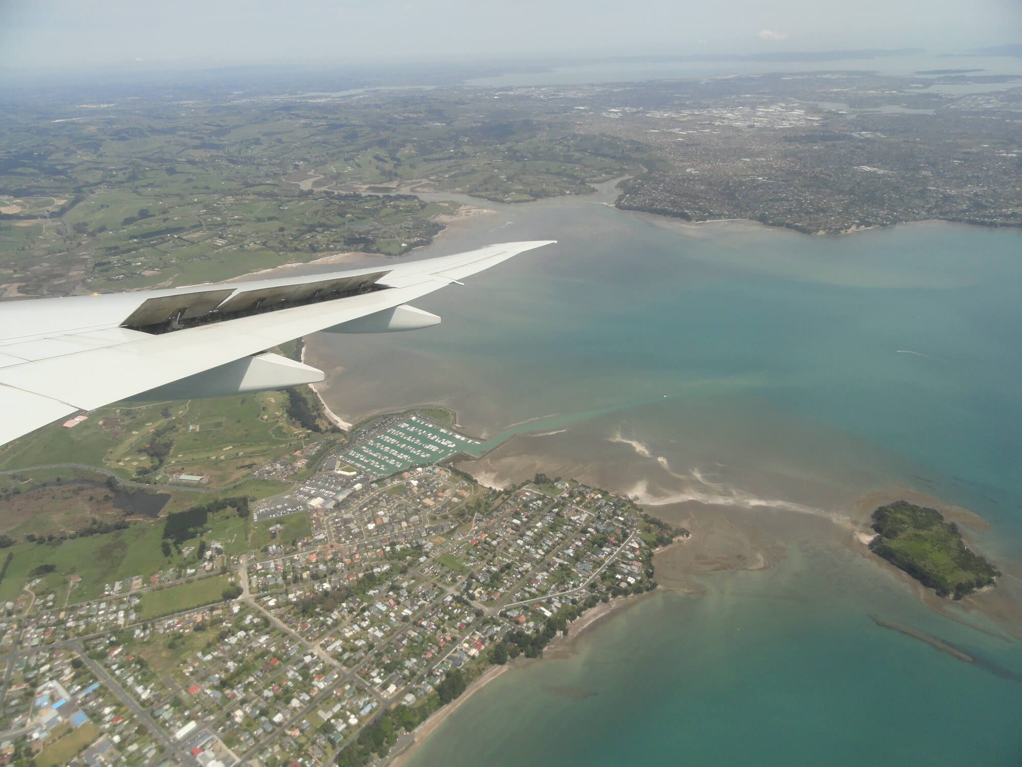 Landing in New Zealand